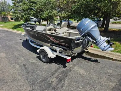 2001 Lund 1675 Explorer W/Yamaha 80hp 4 Stroke outboard forsale - Image 4