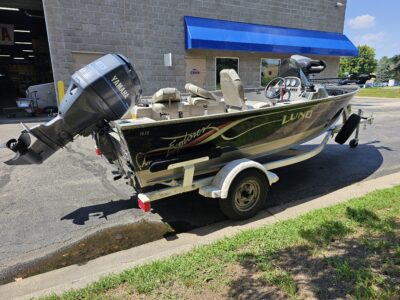 2001 Lund 1675 Explorer W/Yamaha 80hp 4 Stroke outboard forsale - Image 3