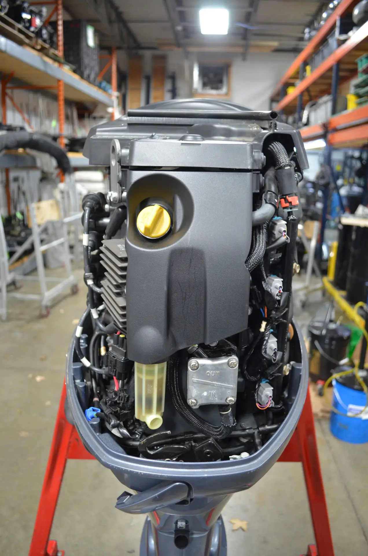 2014 Yamaha F70 4stroke 20in remote outboard boat motor - Image 7