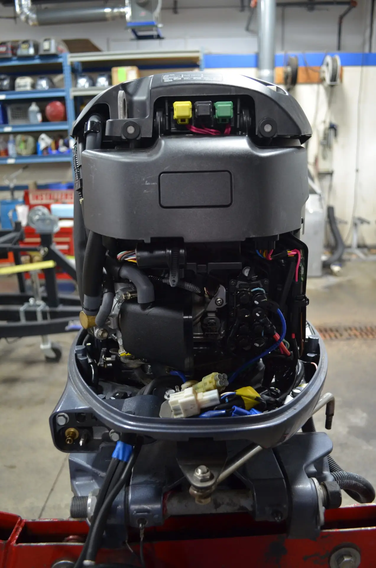 2014 Yamaha F70 4stroke 20in remote outboard boat motor - Image 9